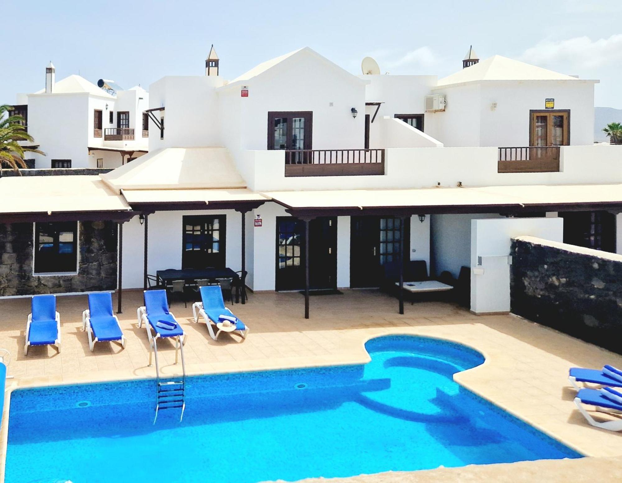 Villablanca Mar Heated Private Pool In A Charming Retreat Of Serenity Playa Blanca  Bagian luar foto