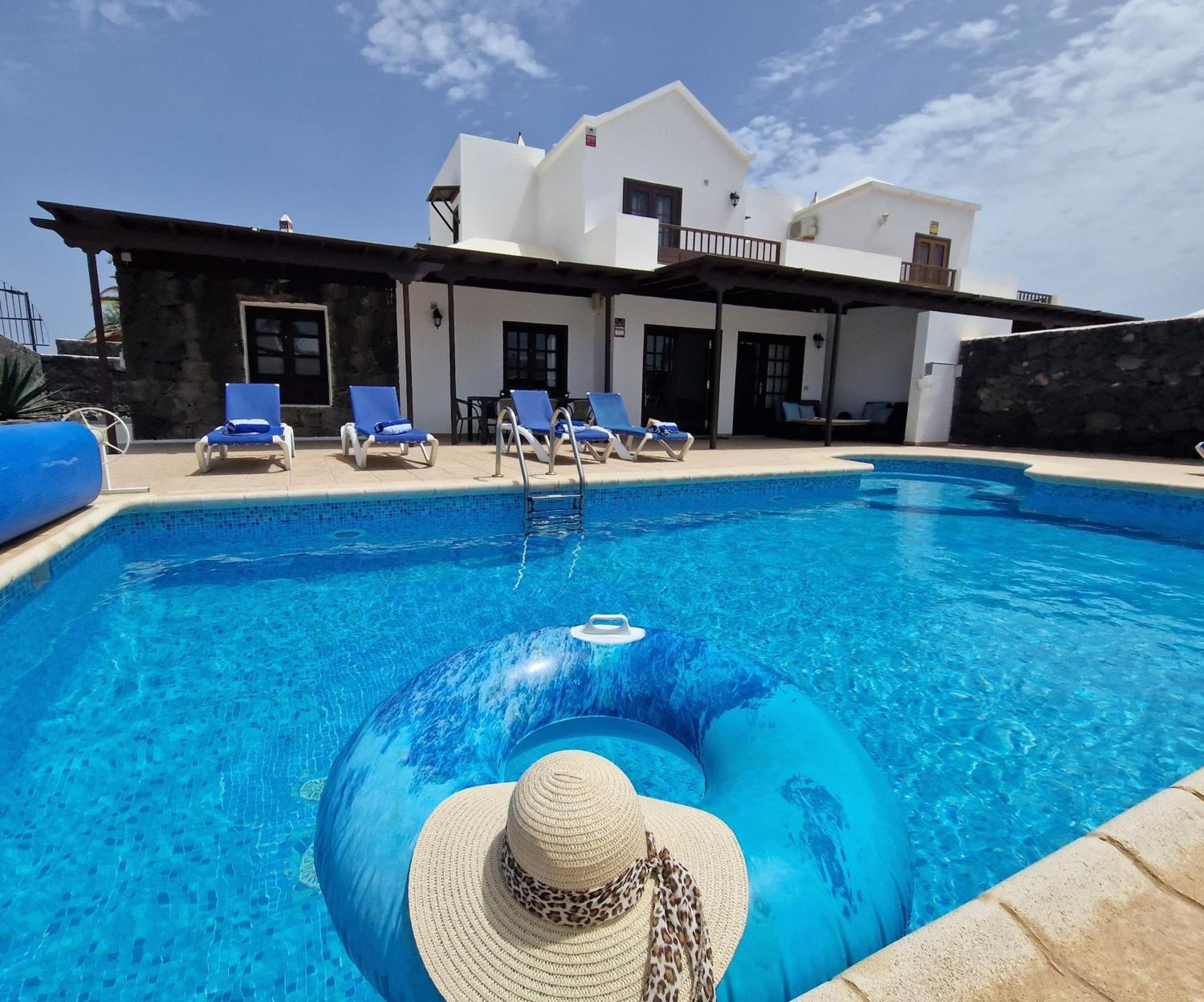 Villablanca Mar Heated Private Pool In A Charming Retreat Of Serenity Playa Blanca  Bagian luar foto