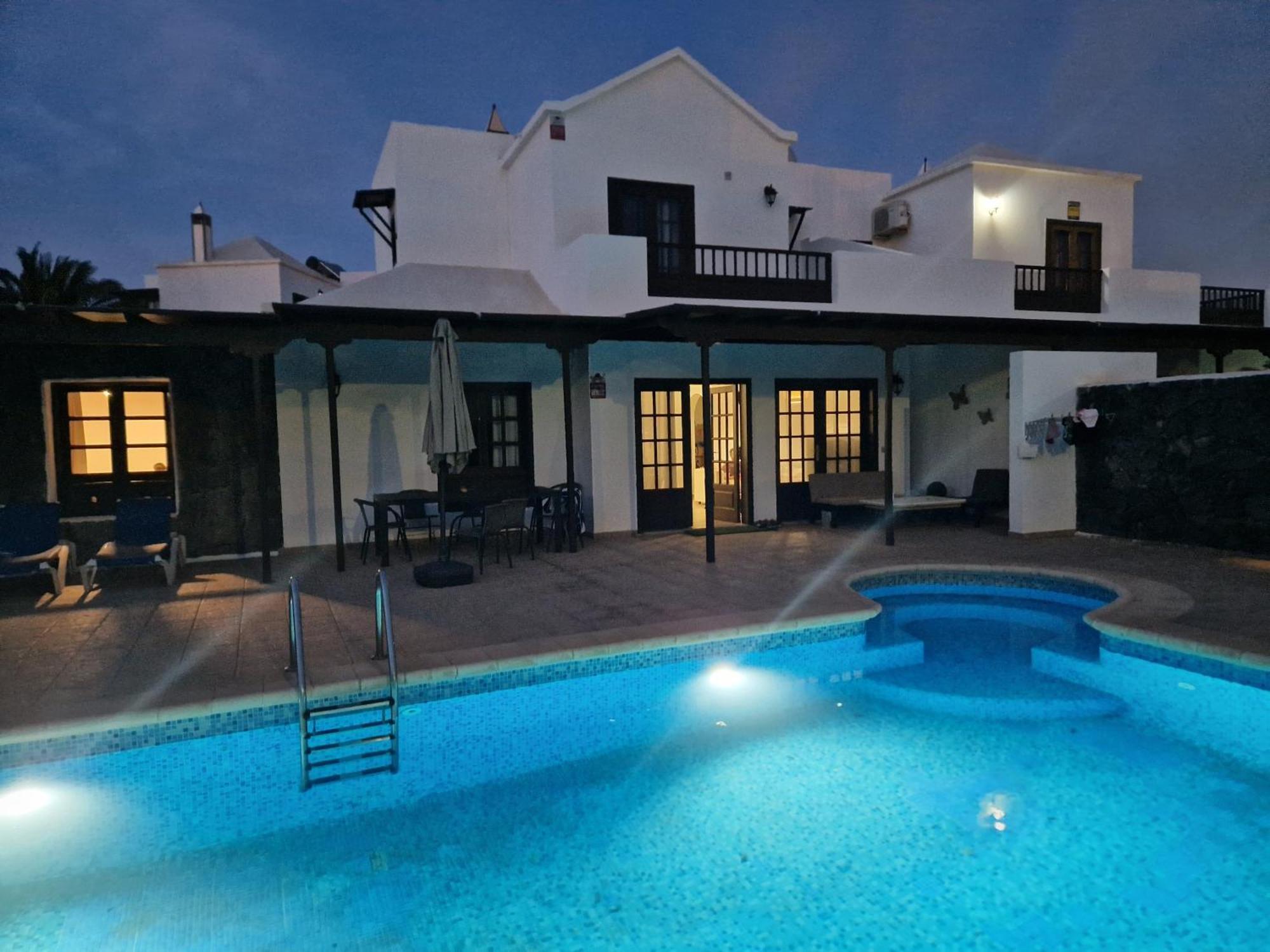 Villablanca Mar Heated Private Pool In A Charming Retreat Of Serenity Playa Blanca  Bagian luar foto
